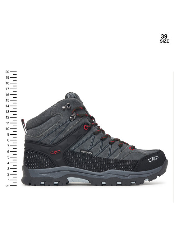 CMP CMP Trekkingi Rigel Mid Wp 3Q12944J Szary ciemny