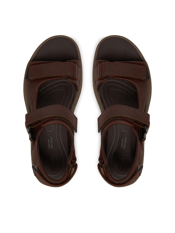 Clarks Clarks Sandały Saltway Edge 26184777 Brązowy