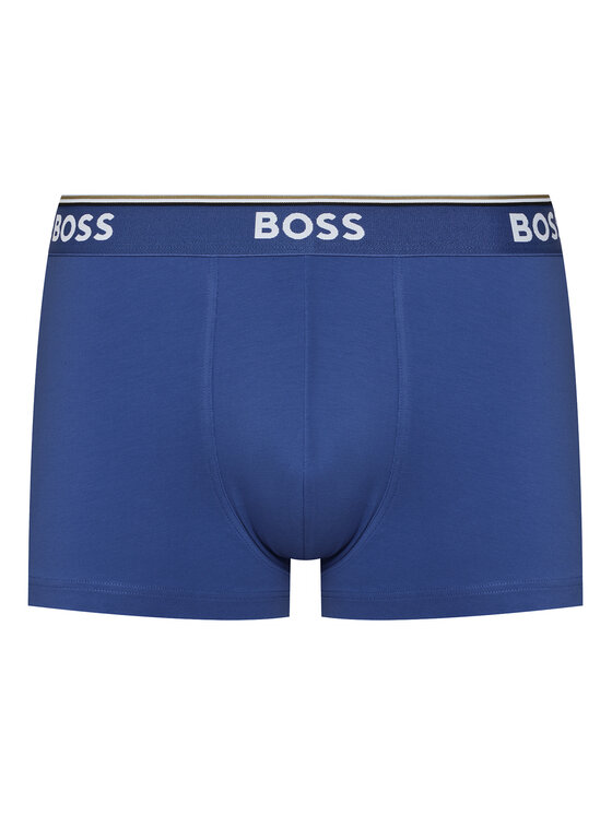 BOSS BOSS Komplet 3 par bokserek Trunk 3P Power 50531684 Niebieski