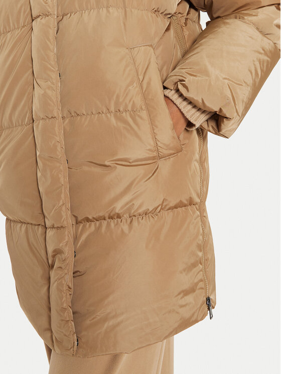 Weekend Max Mara Weekend Max Mara Geacă din puf Newbembo 2425496042 Bej Relaxed Fit