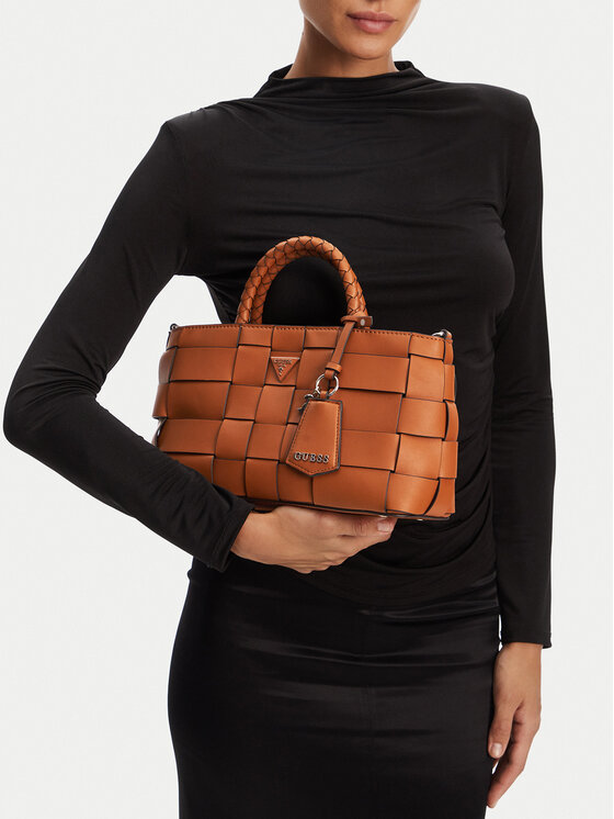 Guess Guess Ročna torba Maylee HWWG96 61060 Rjava