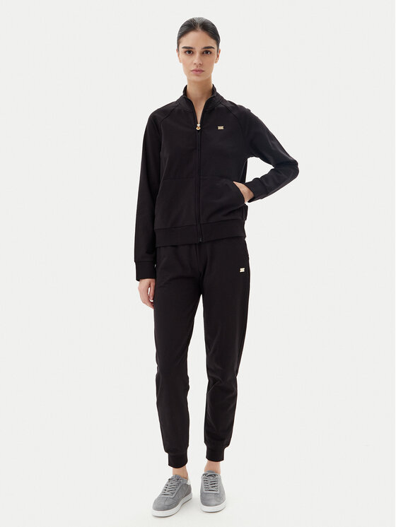 EA7 Emporio Armani EA7 Emporio Armani Mikina 7W000077 AF13135 UC001 Čierna Regular Fit