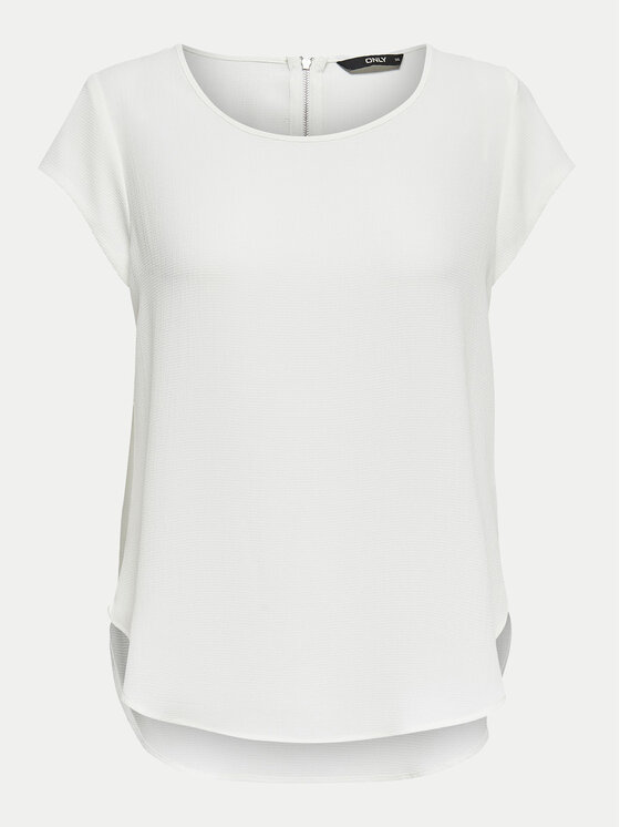 ONLY ONLY Блуза 15142784 Бял Regular Fit