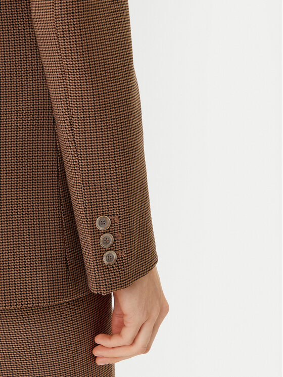 Marella Marella Giacca da abito Agile 2523046201 Marrone Regular Fit