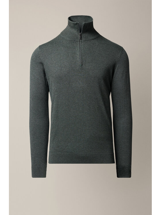 Lancerto Lancerto Sweter Lucan SW073225000073 Zielony Regular Fit