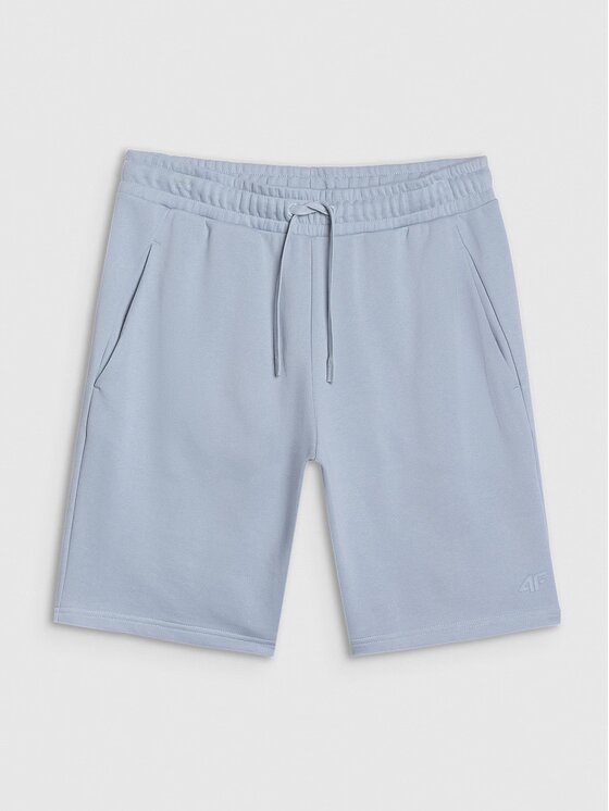 4F 4F Bavlnené šortky 4FWSS25TSHOM571-34S Modrá Regular Fit