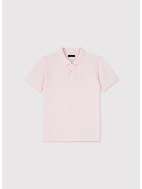 Pako Lorente Pako Lorente Polo P26SF-TX-002 Różowy Classic Fit
