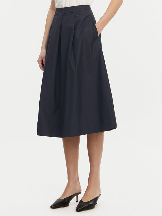 MAX&Co. MAX&Co. Trapézová sukně Oca 2516101012200 Tmavomodrá Regular Fit