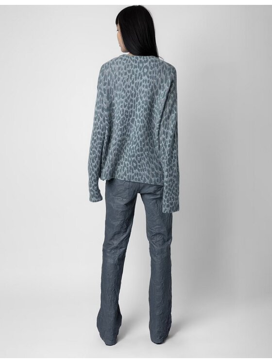 Zadig&Voltaire Zadig&Voltaire Sweter KWSW530NUAG Niebieski Comfortable Fit