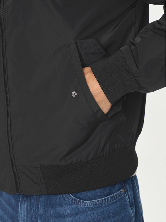 Tommy Hilfiger Tommy Hilfiger Μπόμπερ μπουφάν MW0MW35658 Μαύρο Regular Fit