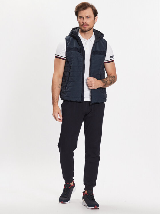 Tommy Hilfiger Tommy Hilfiger Weste MW0MW31637 Dunkelblau Regular Fit