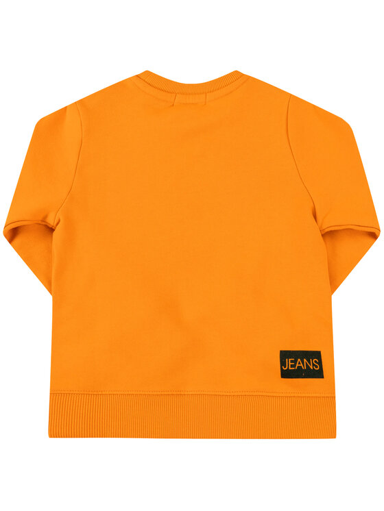 Calvin Klein Jeans Calvin Klein Jeans Sweatshirt Logo IU0IU00091 Orange Regular Fit