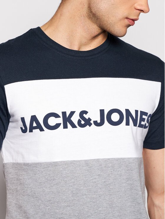 T-shirt Logo Blocking 12173968 Multicolore Slim