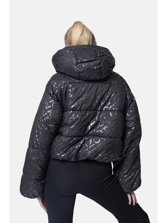 PINKO PINKO Kurtka puchowa Infuso Czarny Regular Fit