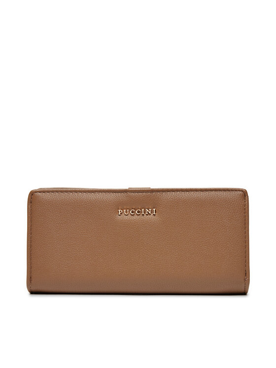 Puccini Puccini Velika ženska denarnica BLP837A Rjava