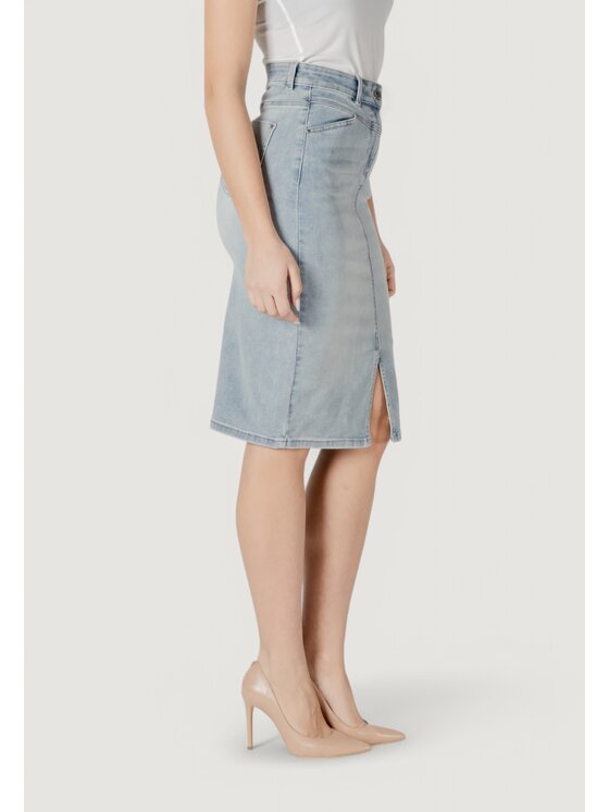 Morgan De Toi Morgan De Toi Gonna 241-JAPA Blu Casual Fit