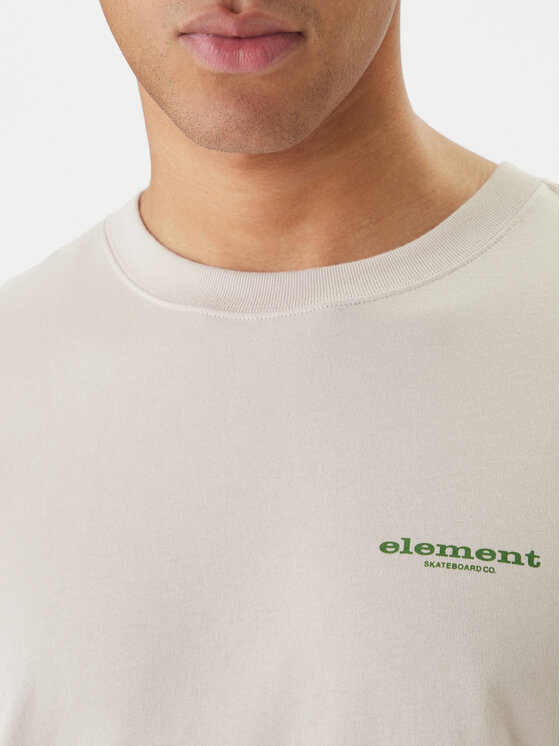 Element Element T-krekls Bigfoot Trees ELYZT00585 Écru Regular Fit