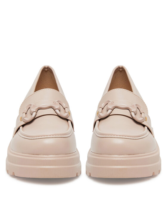 DeeZee DeeZee Loafersy DFY-18 Beżowy