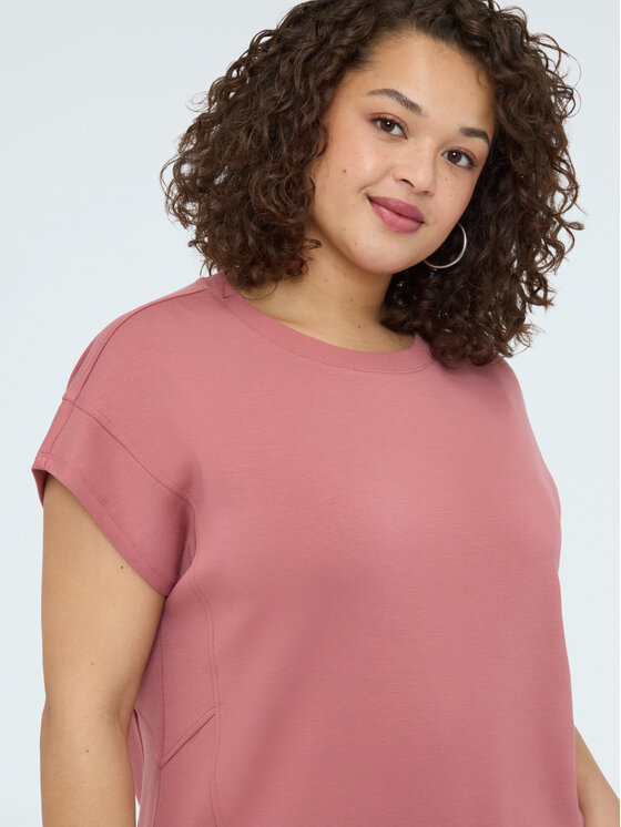 Fiorella Rubino Fiorella Rubino Felpa G854L008972N006 Rosa Boxy Fit