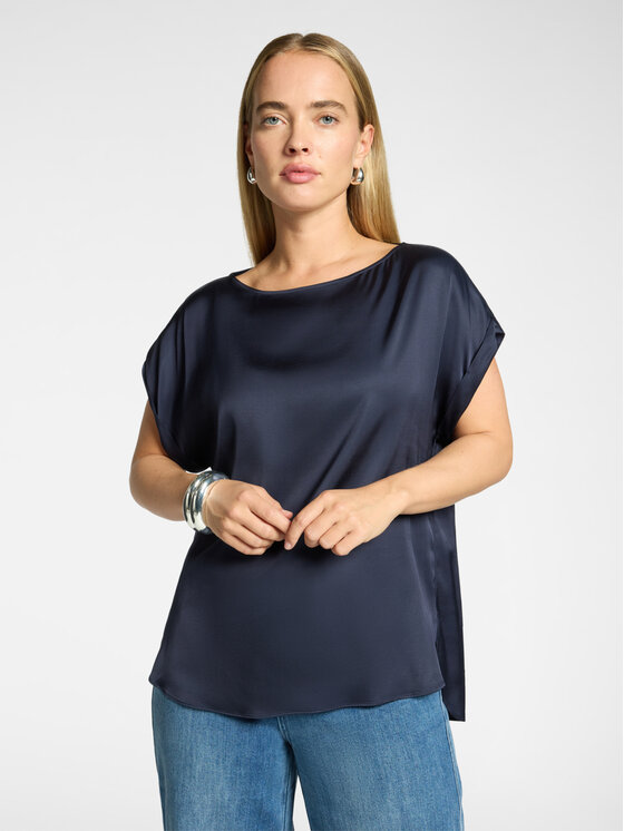 Elena Mirò Elena Mirò Bluzka 2086P100217N034 Niebieski Regular Fit