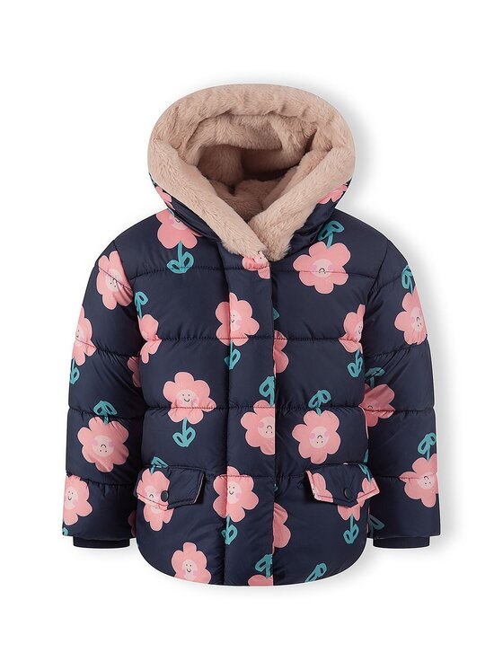 minoti minoti Kurtka zimowa 32COAT101 Granatowy Regular Fit