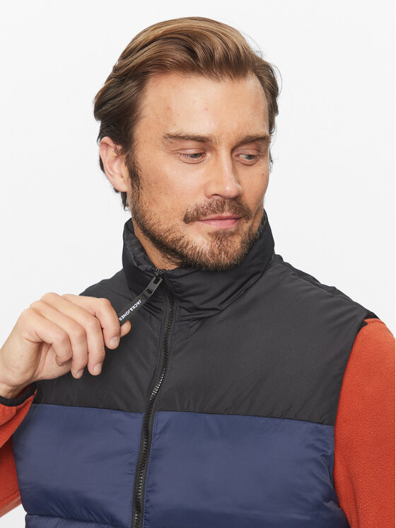 Jack & Jones Jack & Jones Жилетка за костюм 12235861 Тъмносин Regular Fit