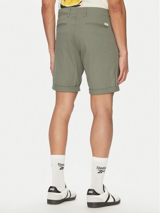 Jack & Jones Jack & Jones Szorty materiałowe Dave 12182549 Zielony Regular Fit