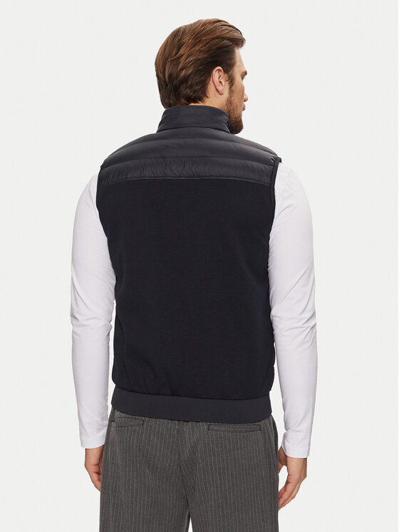 Tommy Hilfiger Tommy Hilfiger Brezrokavnik MW0MW38982 Mornarsko modra Regular Fit