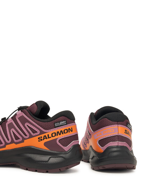 Salomon Salomon Παπούτσια πεζοπορίας Xa Pro Waterproof L49308600 Ροζ
