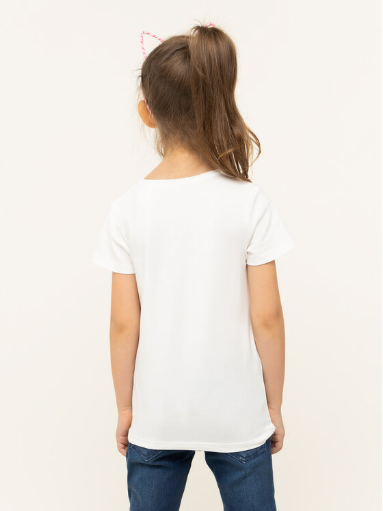 Guess Guess T-shirt K94I00 K82K0 Blanc Regular Fit