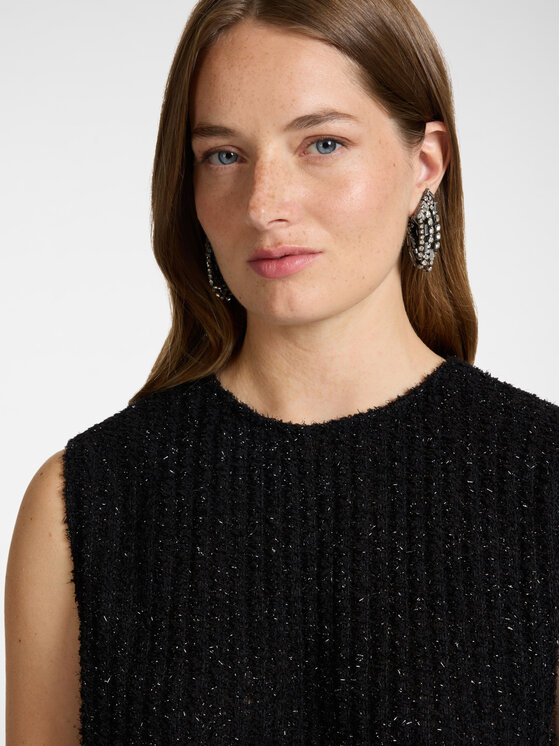 Elena Mirò Elena Mirò Top D004E000028N033 Nero Boxy Fit