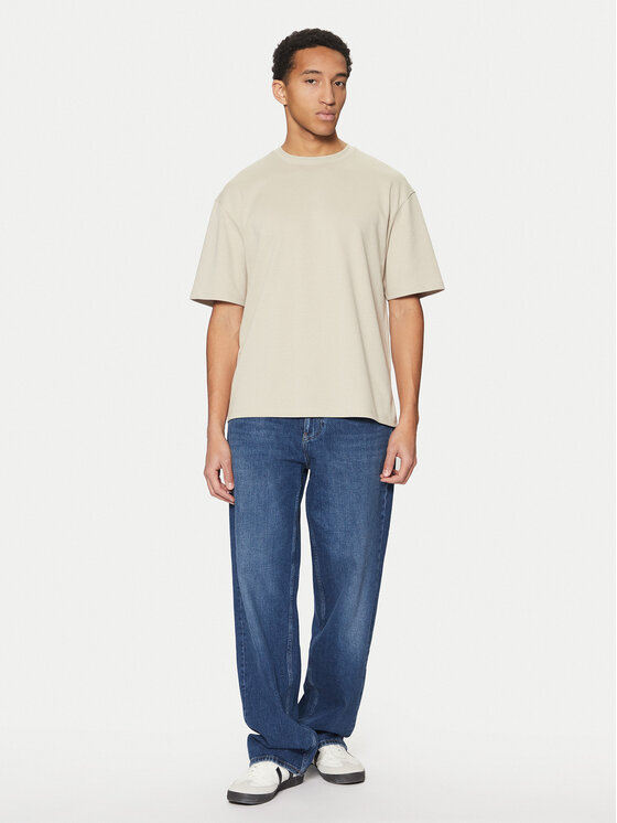 Only & Sons Only & Sons T-Shirt Caspian 22031940 Beżowy Authentic Fit