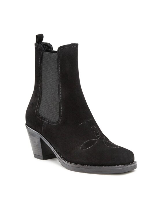 Simple Simple Botki SL-36-02-000064 Czarny