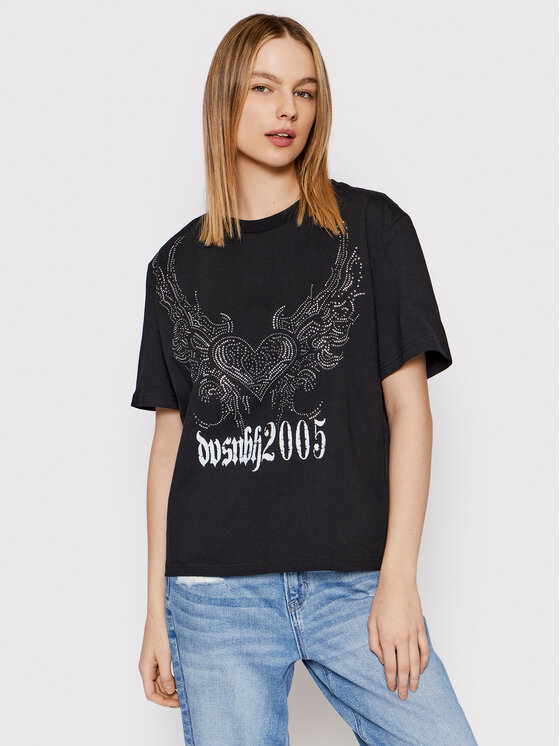 2005 2005 T-shirt Unisex Swan Nero Regular Fit