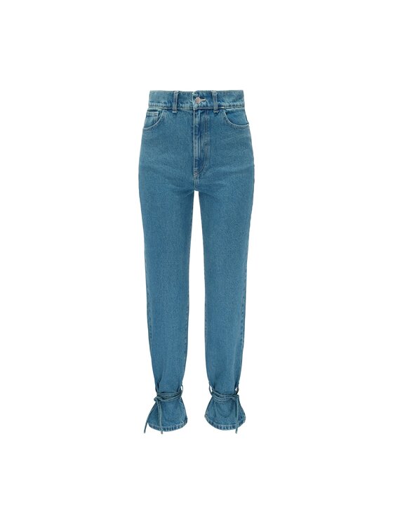 La Mania La Mania Jeansy ETZI 2 Niebieski Classic Fit