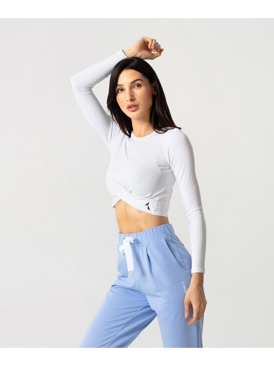 Carpatree Carpatree Top TopGaia Biały Fitted Fit