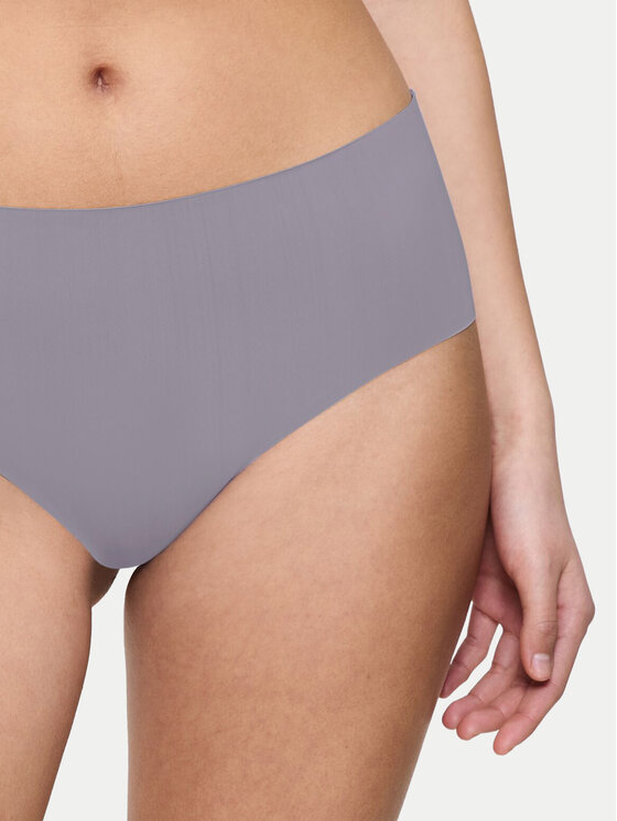 Triumph Triumph Klasične spodnje hlačke z visokim pasom Pretty 10222227 Siva