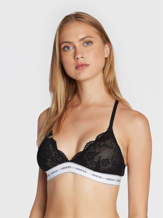 Guess Bralette krūšturis Belle O97C02 KBBT0 Melns