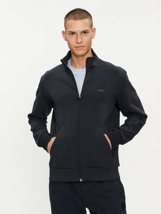 BOSS Boss Mikina Skaz 50506152 Tmavomodrá Regular Fit