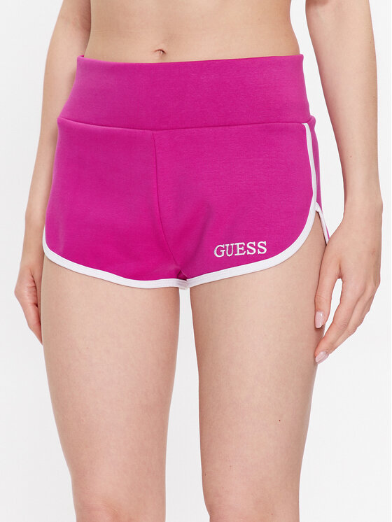 Guess Sportske Kratke Hlače E3GD05 KBP41 Ružičasta Regular Fit