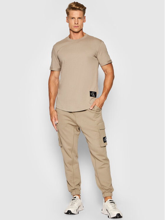 Calvin Klein Jeans Calvin Klein Jeans T-krekls Essential J30J315319 Pelēks Regular Fit