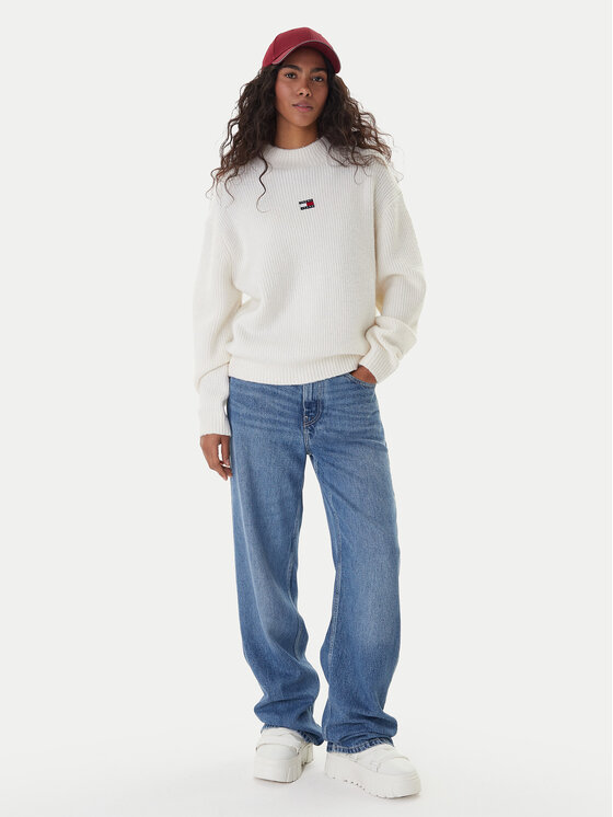 Tommy Jeans Tommy Jeans Golf Badge DW0DW22109 Ekrüüvärv Relaxed Fit