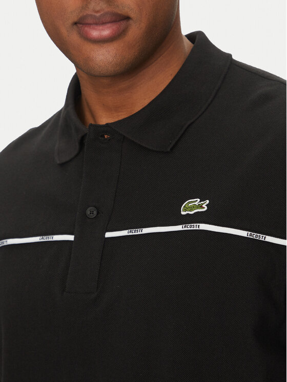 Lacoste Lacoste Polo PH9863 Μαύρο Regular Fit