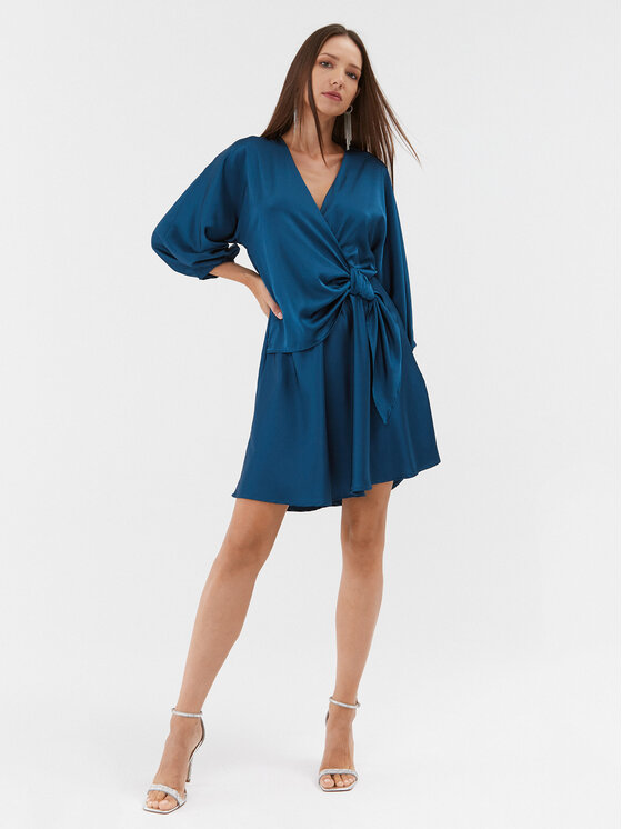 Please Please Coctailkleid A1UYAP7000 Türkisfarben Regular Fit