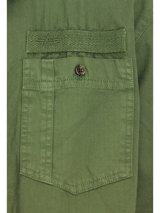 Alpha Industries Alpha Industries Koszula AI.138422-142-XL Khaki Regular Fit