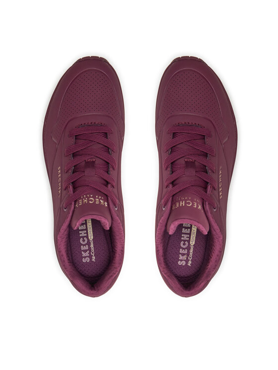 Skechers Skechers Tenisice Uno Stand On Air 73690/PLUM Tamnocrvena