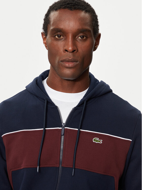 Lacoste Lacoste Majica dugih rukava SH2842 Tamnoplava Classic Fit