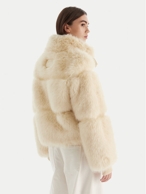 Patrizia Pepe Patrizia Pepe Futro 2O0174 E077 W405 Écru Regular Fit