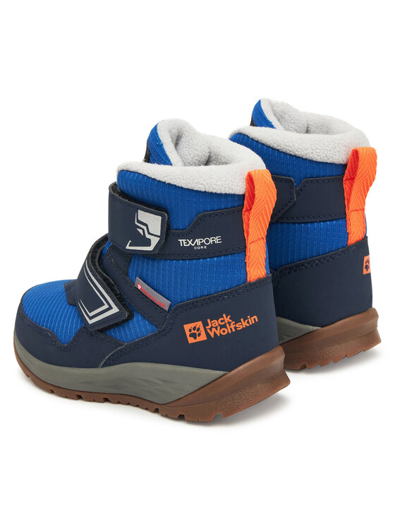 Jack Wolfskin Jack Wolfskin Śniegowce Polar Bear-b Texapore Mid Vc K A62144 Niebieski