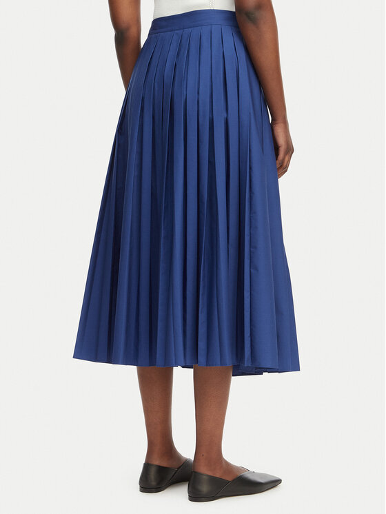 MAX&Co. MAX&Co. Plisēti svārki Gonna 2616101054200 Zils Regular Fit